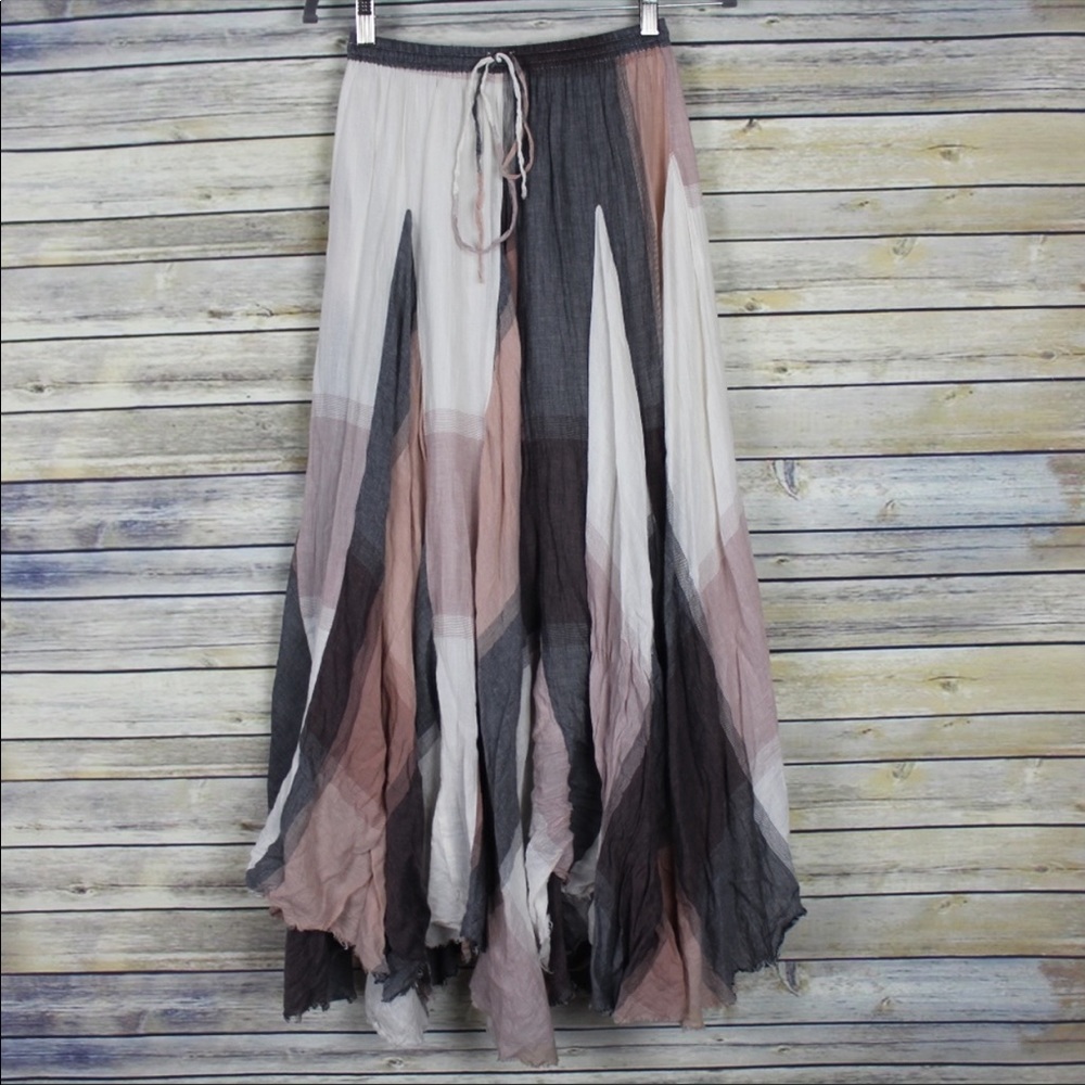 Sundance Catalog Sharkbite Boho Skirt Sz S NWT